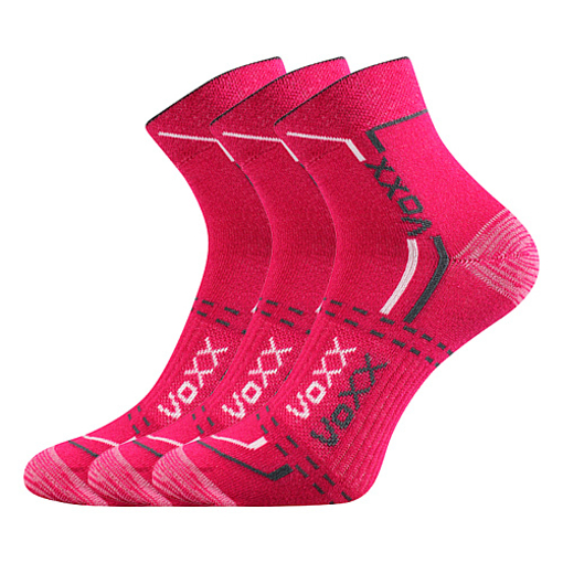 Obrázok z VOXX ponožky Franz 03 magenta 3 páry