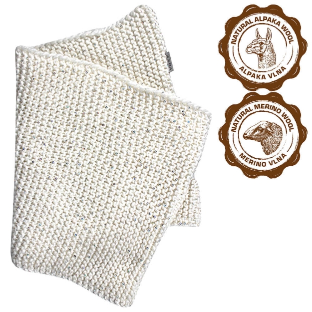 Obrázok z VOXX® šála Zafira bílá 1 ks