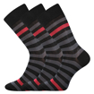 Obrázok z Ponožky LONKA Demertz čierne 3 páry