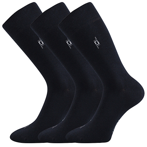 LONKA ponožky Despok tmavomodré 3 páry 47-50 117111