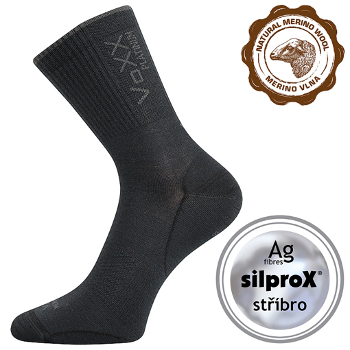 Obrázok z VOXX Radius ponožky tmavosivé 1 pár