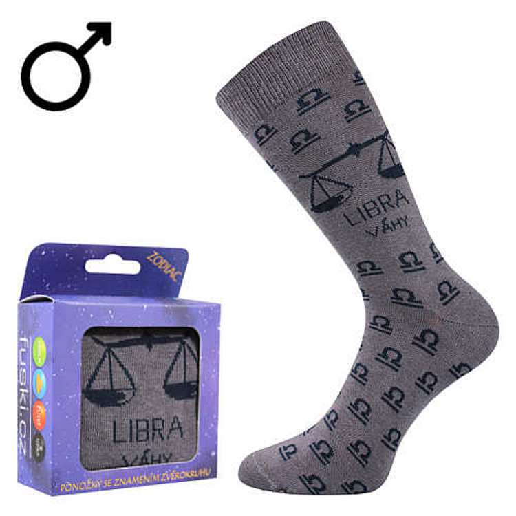 Obrázok z BOMA ponožky Zodiak Váhy 1 pár