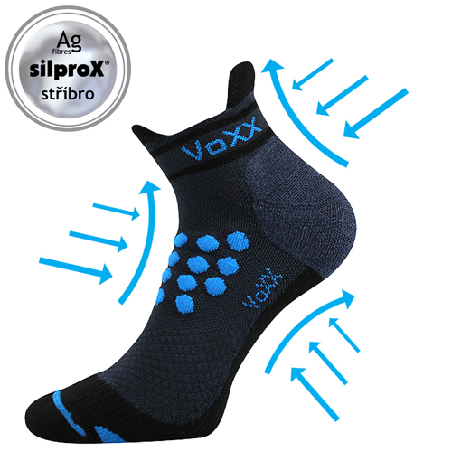 Obrázok z VOXX kompresné ponožky Sprinter tmavomodré 1 pár
