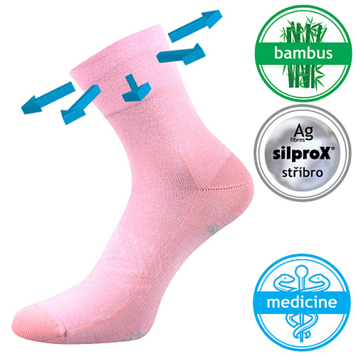 Obrázok z VOXX ponožky Baeron pink 1 pár
