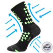 Obrázok z VOXX kompresné ponožky Finish black 1 pár