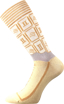Obrázok z LONKA ponožky Chocolate white 1 ks