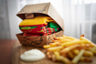 Obrázok z LONKA Hamburger ponožky 1 1 ks