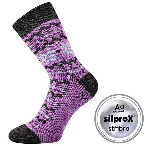 Obrázok z VOXX ponožky Trondelag fialové 1 pár