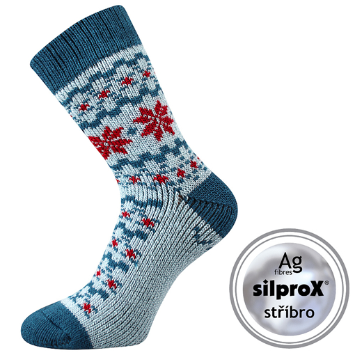 Obrázok z VOXX ponožky Trondelag azurová 1 pár