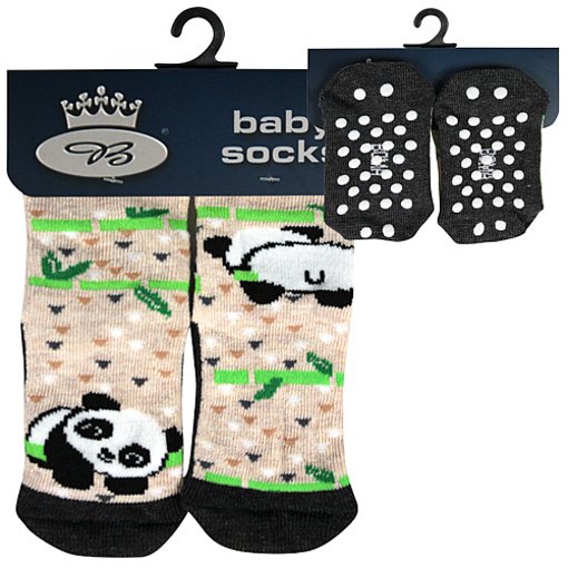 Obrázok z BOMA ponožky Dora ABS panda 1 pár