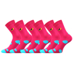 Obrázok z Ponožky LONKA Twidorik pink 3 páry