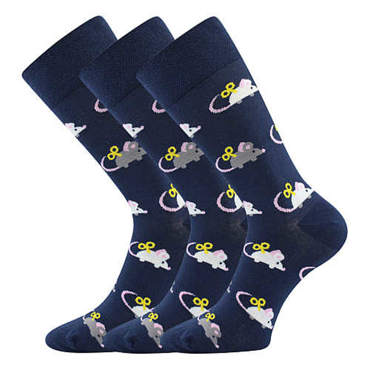 Obrázok z Ponožky LONKA Twidor stretch mouse 3 páry