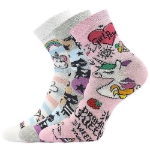 Obrázok z LONKA ponožky Dedotik mix F - dievča 3 páry