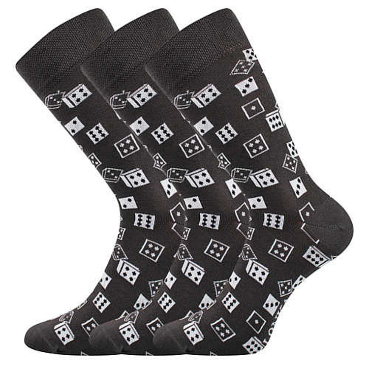 Obrázok z Ponožky LONKA Woodoo 08/cubes 3 páry