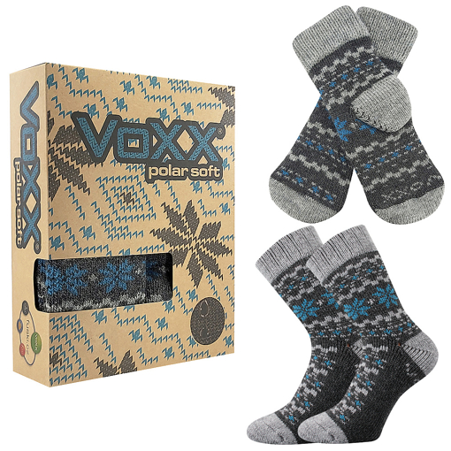 Obrázok z VOXX ponožky Trondelag set antracit melé 1 ks