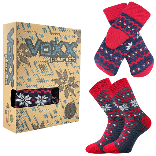 Obrázok z VOXX ponožky Trondelag set jeans 1 ks