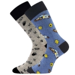 Obrázok z Ponožky LONKA Doble Solo 22/police 3 páry