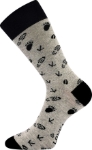 Obrázok z Ponožky LONKA Doble Solo 22/police 3 páry