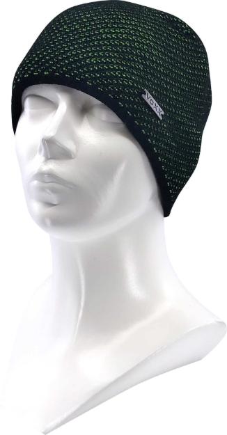 Obrázok z VOXX čiapka Swift čierna/zelená 1 ks