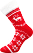 Obrázok z BOMA ponožky Norway červená 1 pár