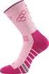 Obrázok z VOXX ponožky Virgo pink melé 1 pár