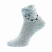 Obrázok z BOMA Ponožky z ovčej kože svetlo šedé melé 3 páry