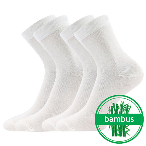 Obrázok z BOMA ponožky G-Bambus bílá 1 pack