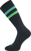 Obrázok z VOXX ponožky Retran černá/zelená 1 pár