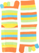 Obrázok z BOMA ponožky Prstan-a 10 Apricot 1 pár