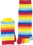 Obrázok z BOMA Ring-a 10 Dúhové ponožky 1 pár