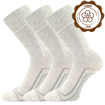 Obrázok z VOXX Linemul ponožky black melé 3 páry