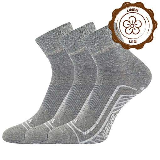 Obrázok z VOXX ponožky Linemum šedá melé 3 pár