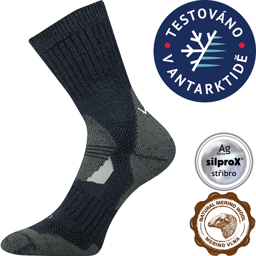 Obrázok z VOXX Stabil CLIMAYARN ponožky tmavomodré 1 pár