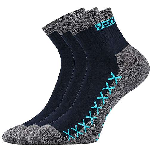 Obrázok z VOXX Vector ponožky tmavomodré 3 páry