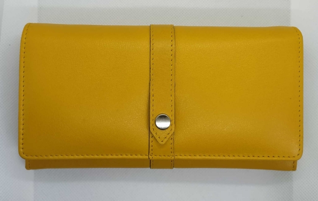 Obrázok z Legiume Kožená peňaženka 51011 žltá
