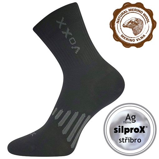 Obrázok z VOXX Powrix ponožky čierne 1 pár