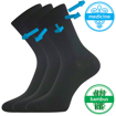 Obrázok z Ponožky LONKA Drbambik black 3 páry
