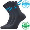Obrázok z LONKA ponožky Drbambik tmavo šedé 3 páry