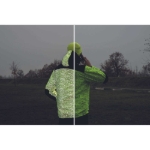 Obrázok z KNOXFIELD printed Pánska softshellová bunda oranžová