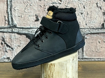 Obrázok z Pegres Barefoot BF40 Detské zimné členkové topánky čierne