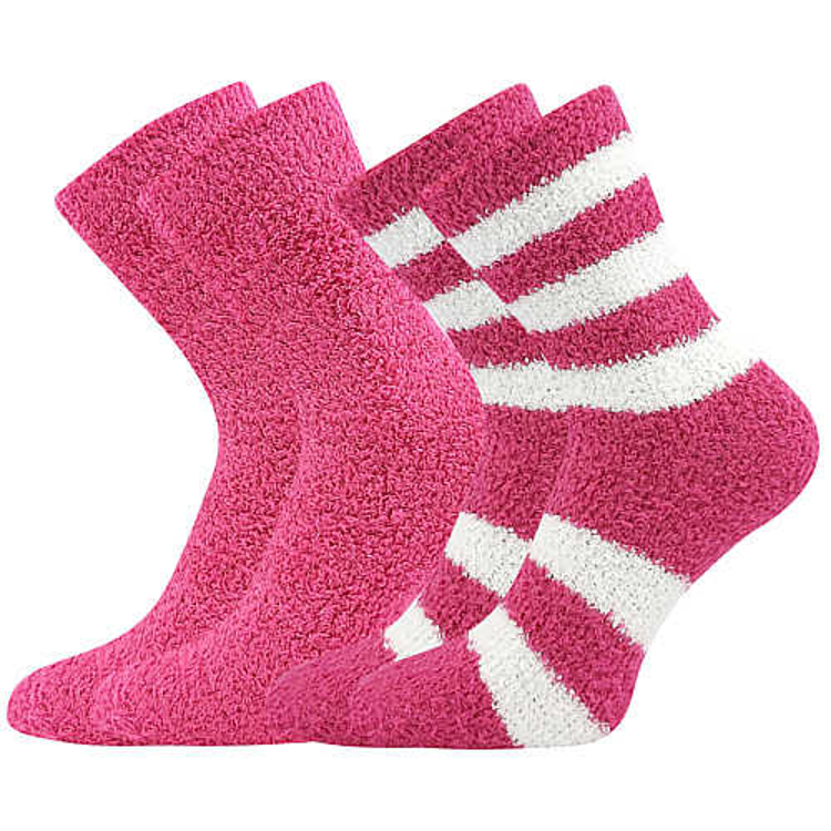 Obrázok z BOMA ponožky Svetlana 2 páry magenta 1 balenie