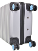 Obrázok z Cestovní kufr Dielle Wave 4W M 150-60-13 stříbrná 54 L
