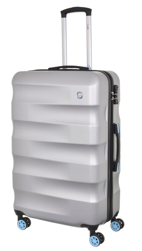 Obrázok z Cestovní kufr Dielle Wave 4W L 150-70-13 stříbrná 85 L