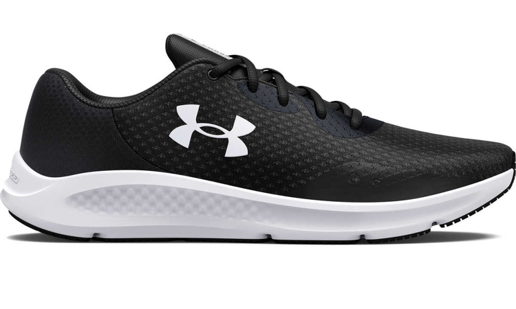 Obrázok z Under Armour UA Charged Pursuit 3-BLK Pánske topánky čierno / biele
