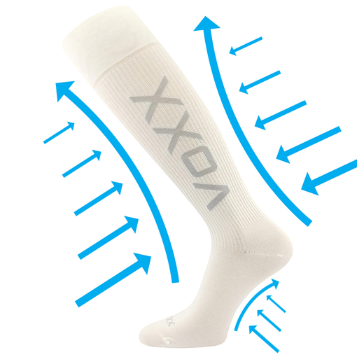 Obrázok z VOXX kompresné ponožky Venom white 1 pár