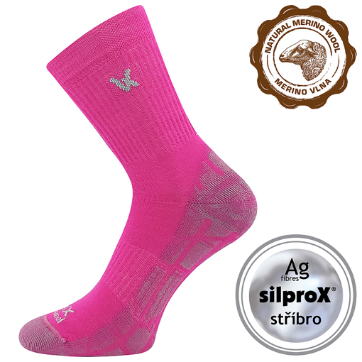 Obrázok z VOXX Twarix fuxia ponožky 1 pár