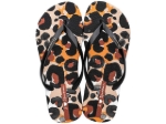 Obrázok z Ipanema Animale Print II 83306-AJ134 Dámske žabky čierno / oranžové