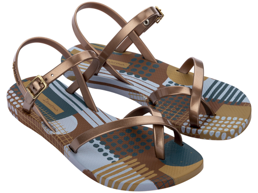Obrázok z Ipanema Fashion Sandal XI 83334-AH582 Dámske sandále hnedé