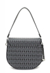 Obrázok z Tamaris Linn 32263-100 Black Dámska kabelka cez rameno čierna 3 L
