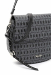 Obrázok z Tamaris Linn 32263-100 Black Dámska kabelka cez rameno čierna 3 L